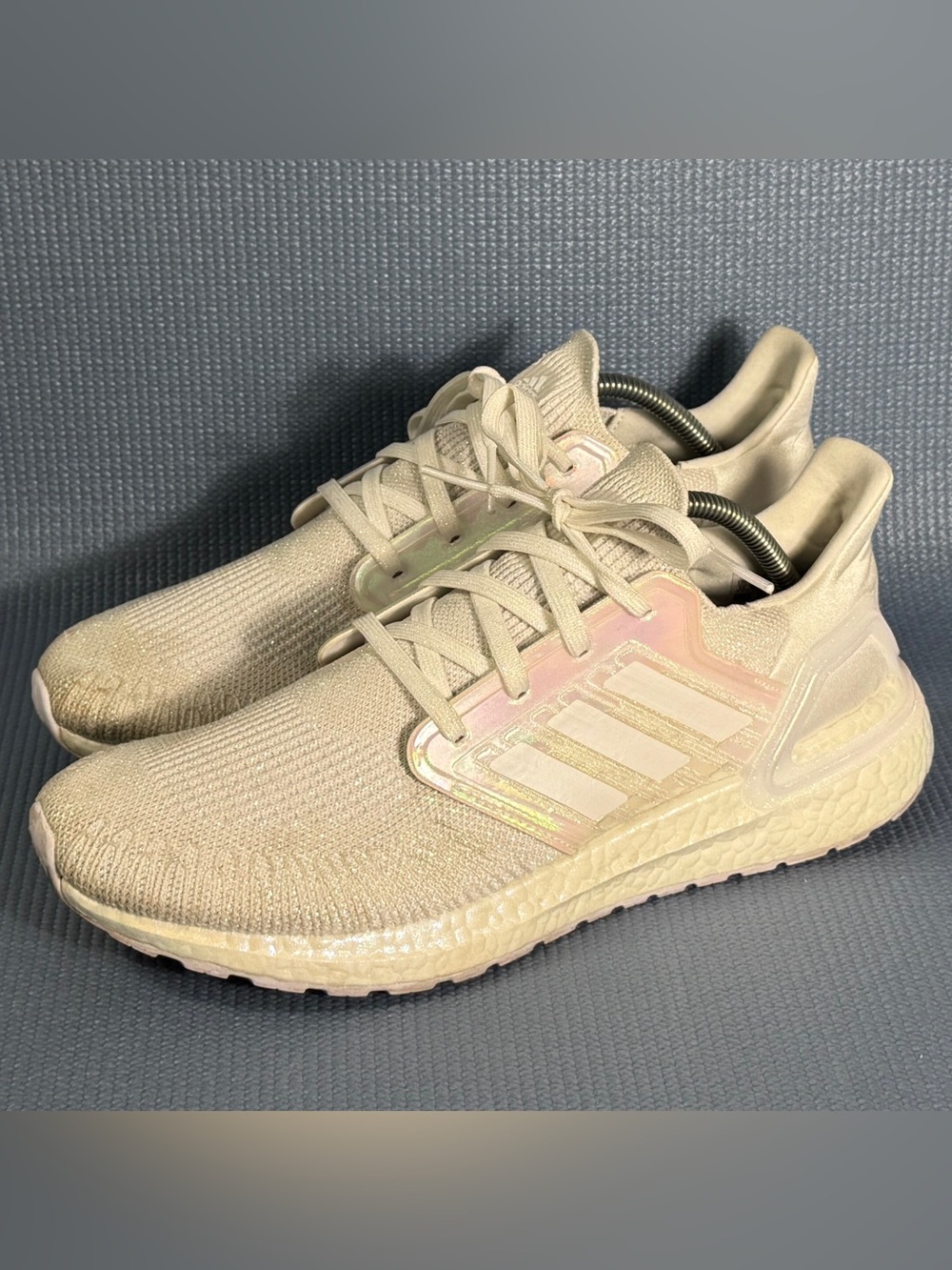 Adidas UltraBoost 20 Men’s White Athletic Running Shoes FW8721 Size 11